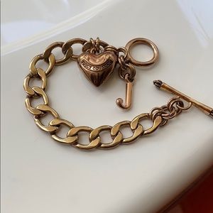 Juicy Couture rose gold chain bracelet ✨